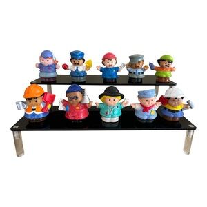 vintage Fisher-Price Little People figures, community heroes